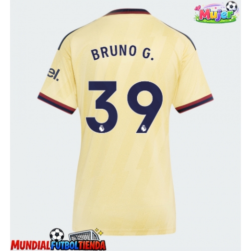 Camiseta Arsenal Bruno Guimaraes #39 Tercera Equipación Replica 2026-27 para mujer mangas cortas